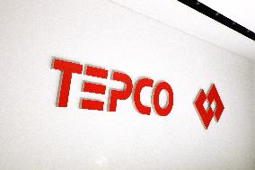 TEPCO Holding sign and logo